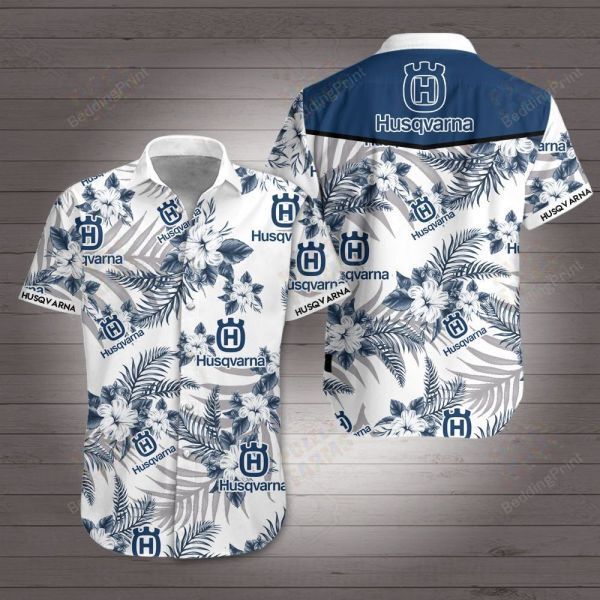 Husqvarna Hawaiian Shirt