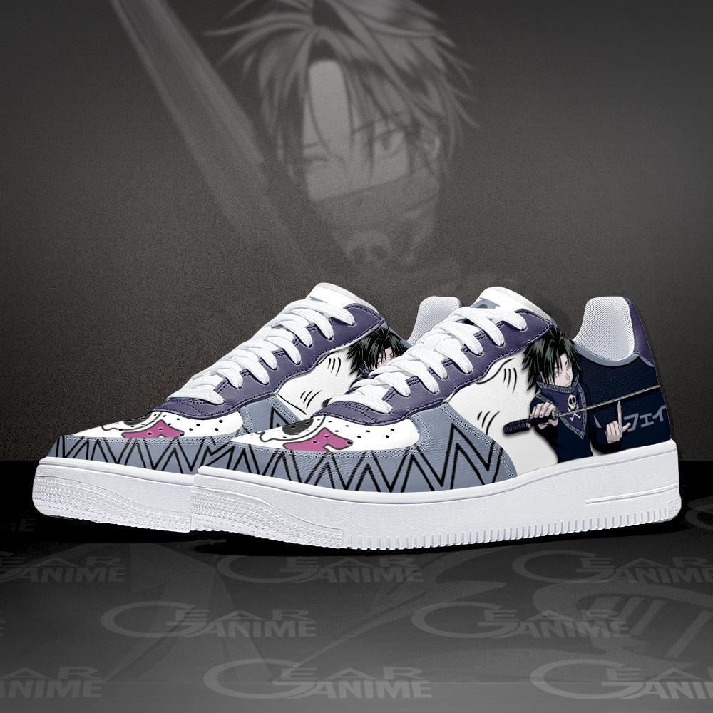 HxH Feitan Air Sneakers Custom Hunter x Hunter Anime Shoes
