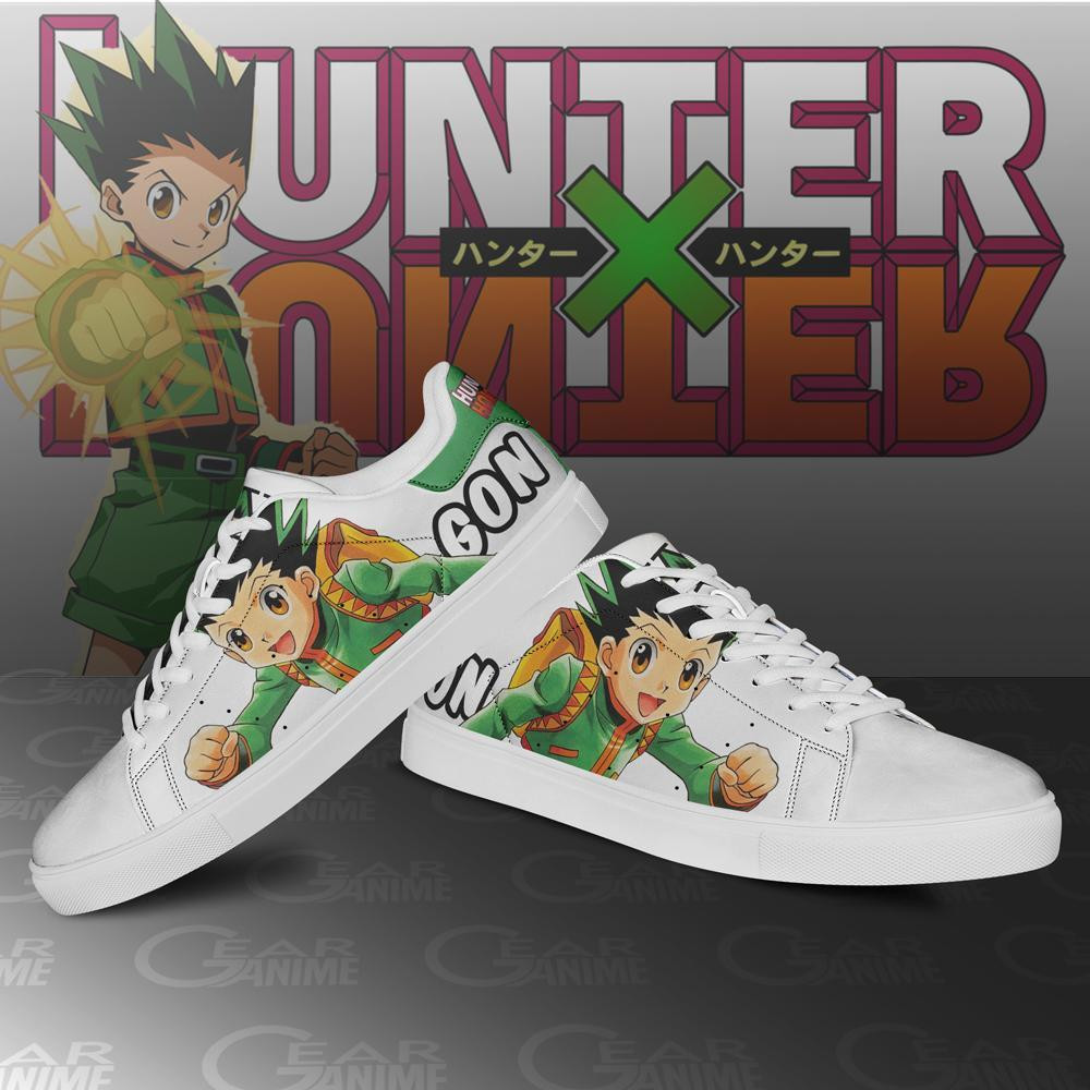 HxH Gon Skate Shoes Hunter X Hunter Anime Shoes