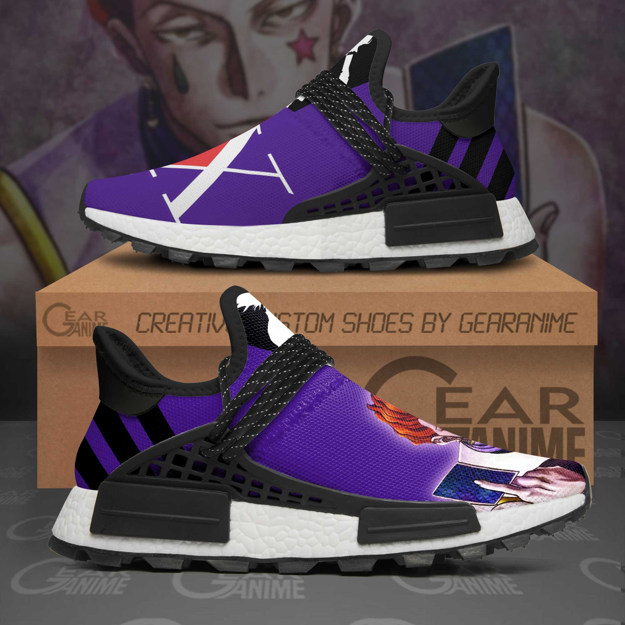 HxH Hisoka Shoes Hunter X Hunter Shoes, NMD Shoes