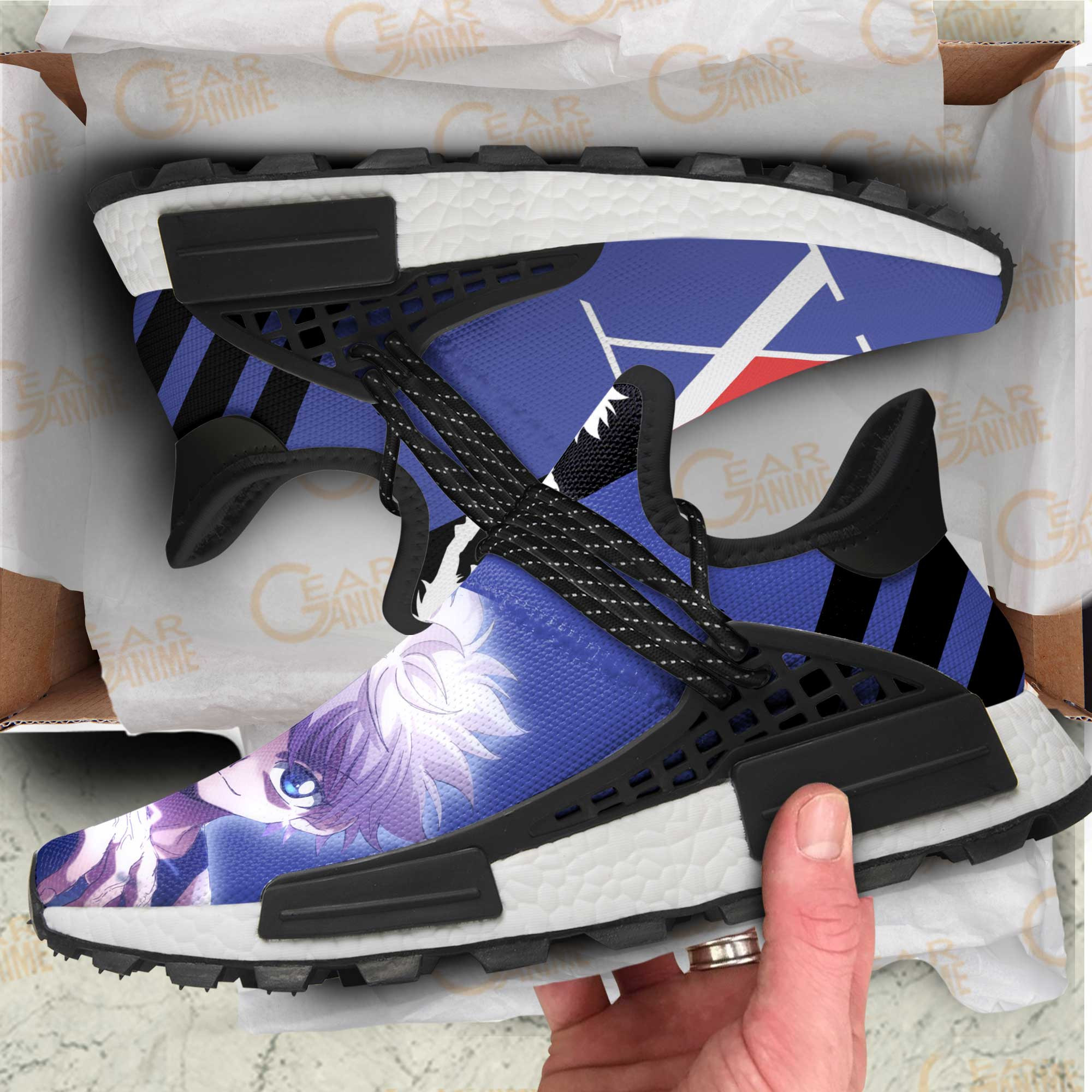 HxH Killua Shoes Hunter X Hunter Shoes, NMD Shoes