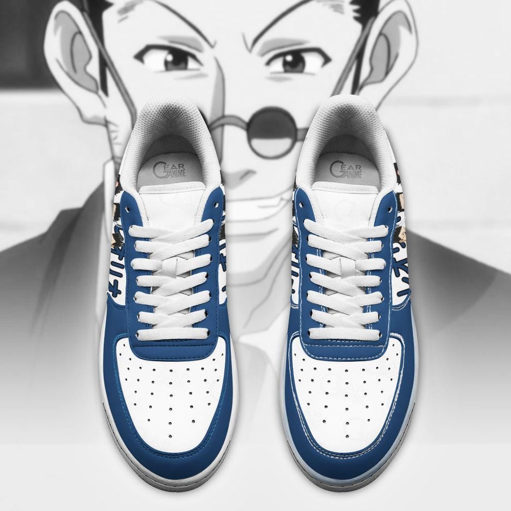 HxH Leorio Air Sneakers Custom Hunter X Hunter Anime Shoes