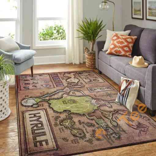 Hyrule Warriors Area Rectangle Rug