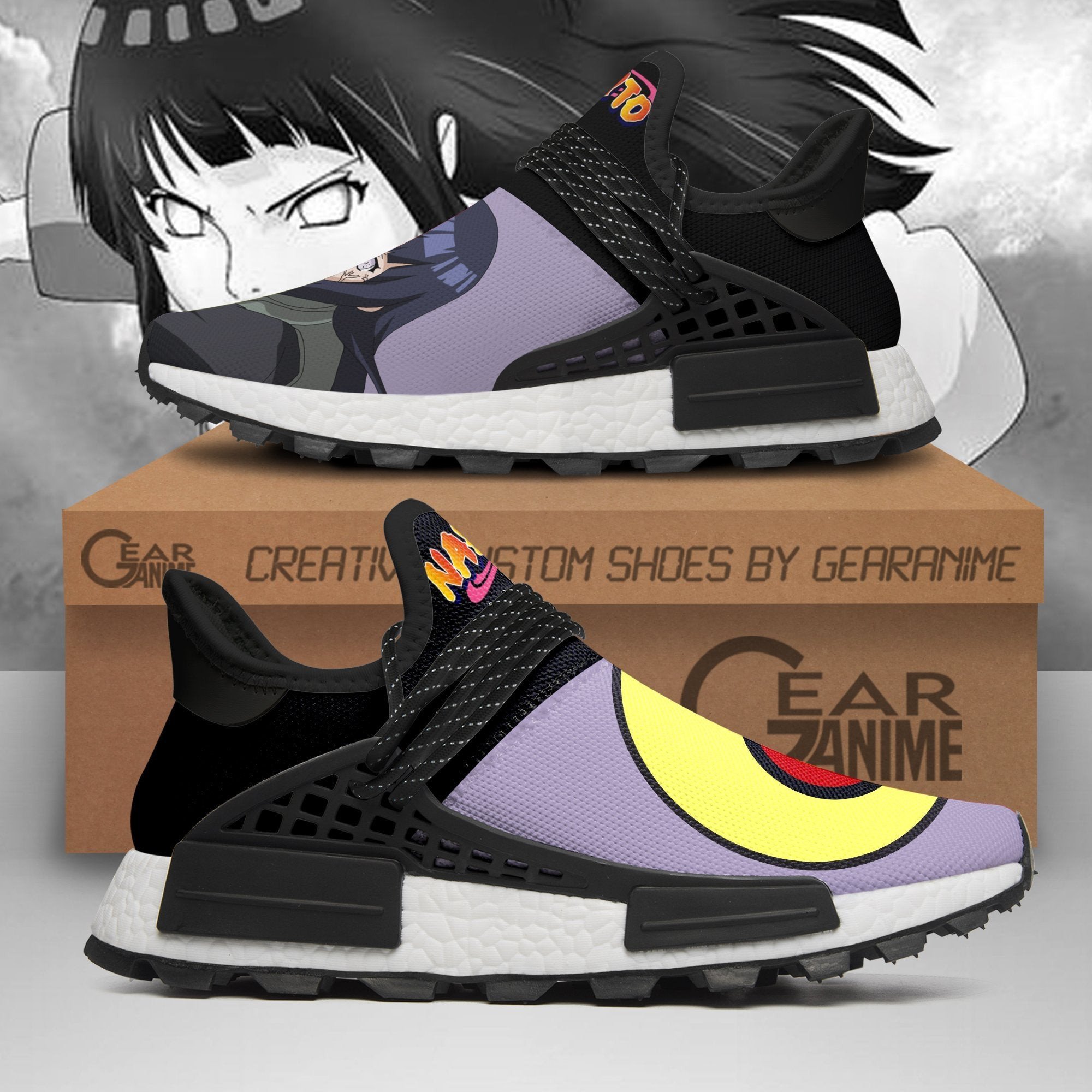 Hyuga Hinata Shoes Anime Shoes, NMD Shoes