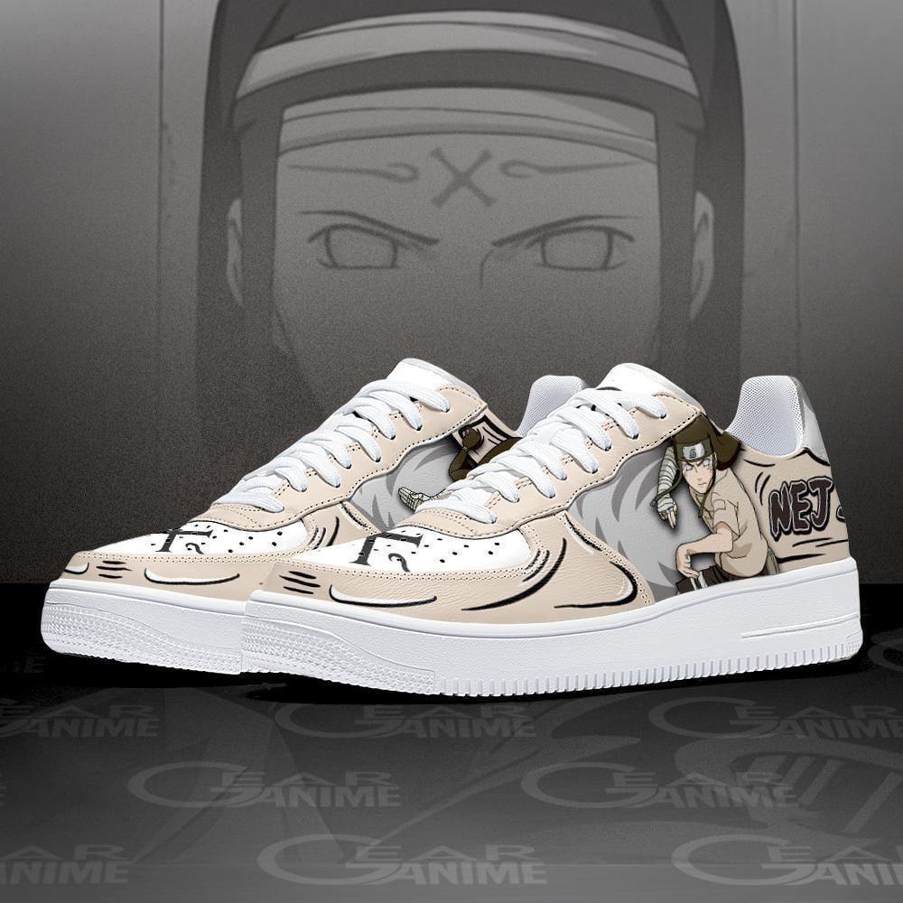 Hyuga Neji Air Sneakers Custom Anime Shoes For Fan