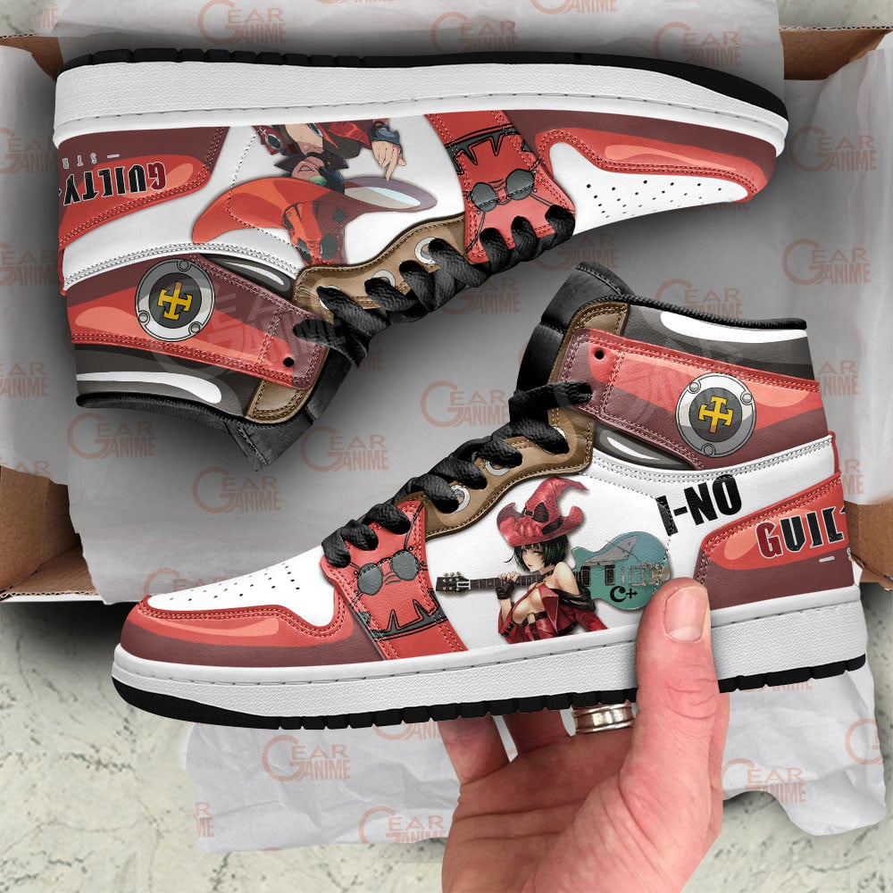 I-No JD1s Sneakers Guilty Anime Shoes, Air Jordan Hightop