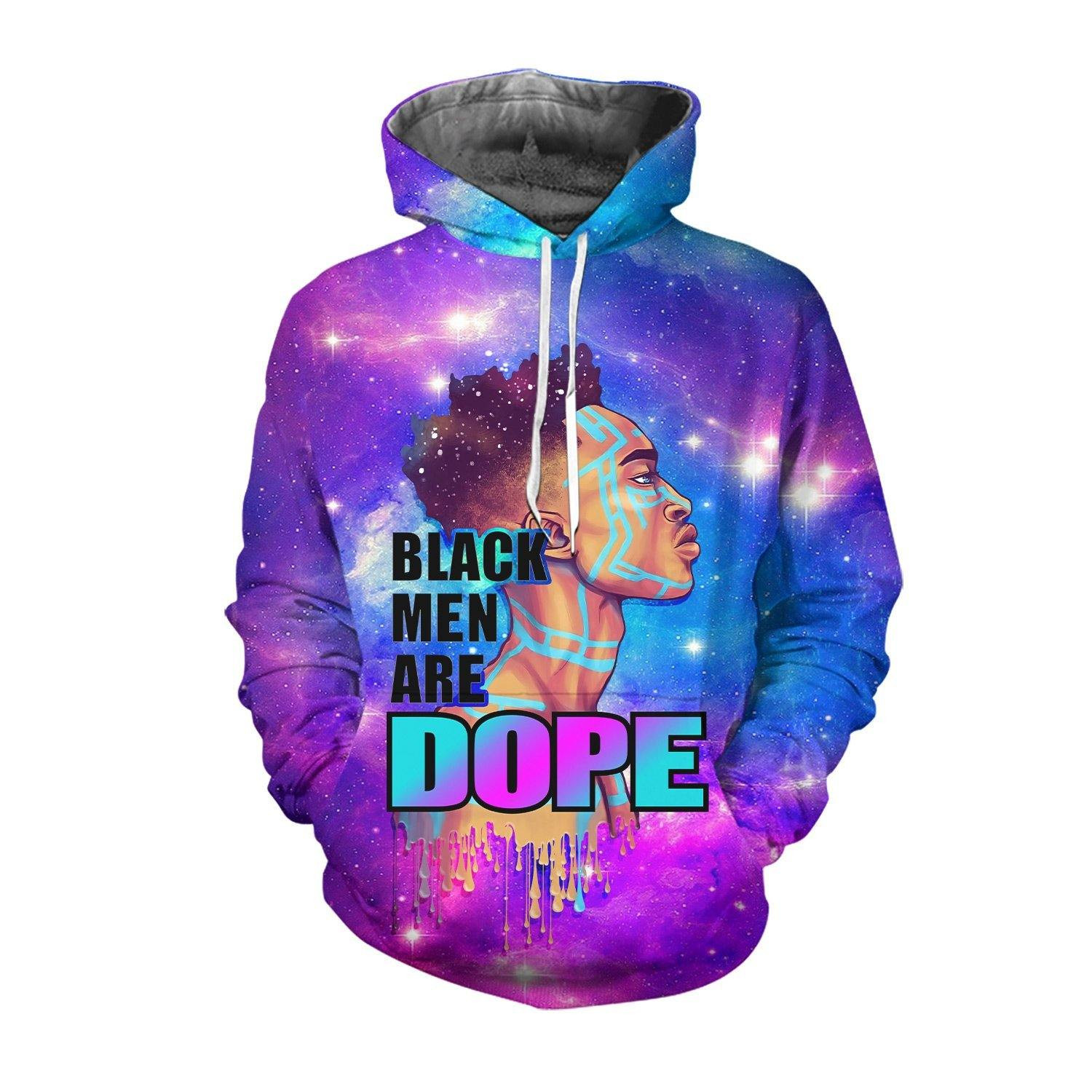 I Am Black Men – I Am Dope All-Over Print Hoodie