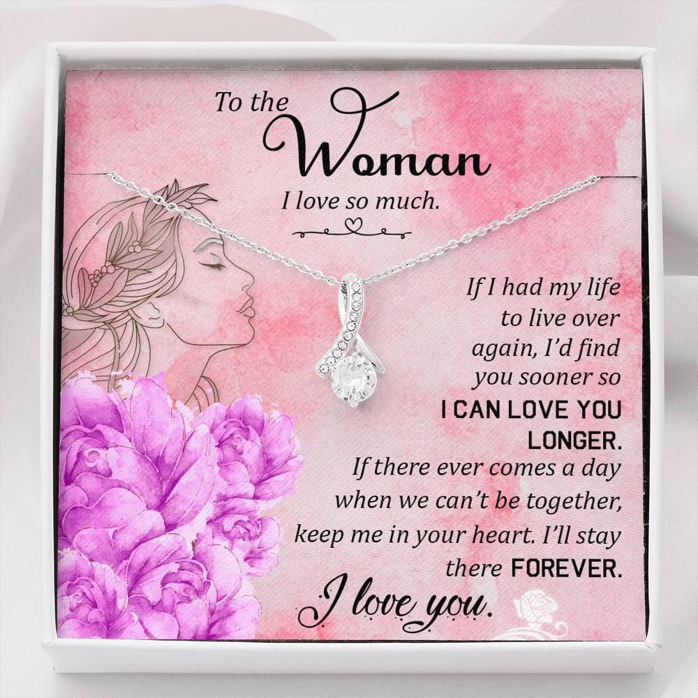 I Love So Much Alluring Beauty Necklace For Mom