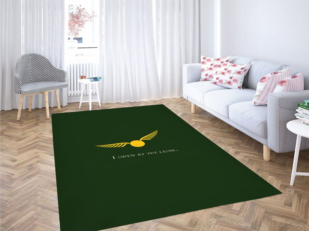 I Open At The Close Harry Potter Living Room Modern Carpet Rectangle Rug