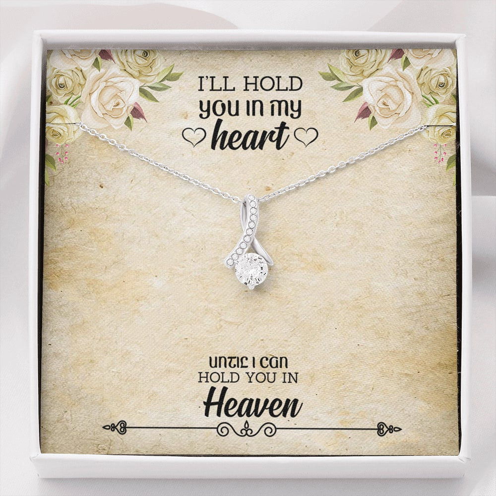 I will have you in my heart text W – Alluring Beauty Necklace