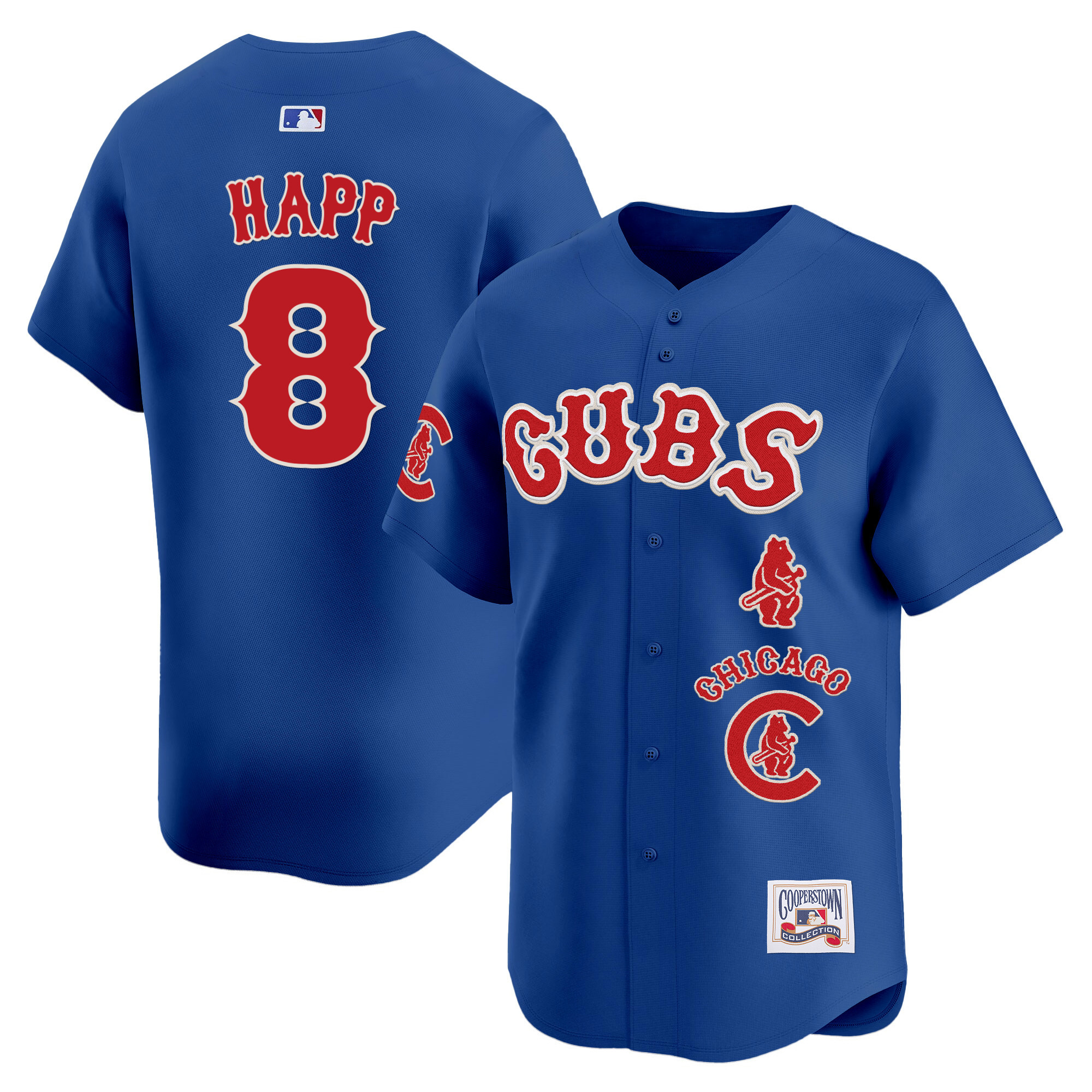 Ian Happ Men's Chicago Cubs Special Vapor Premier Limited Royal Jersey - All Stitched
