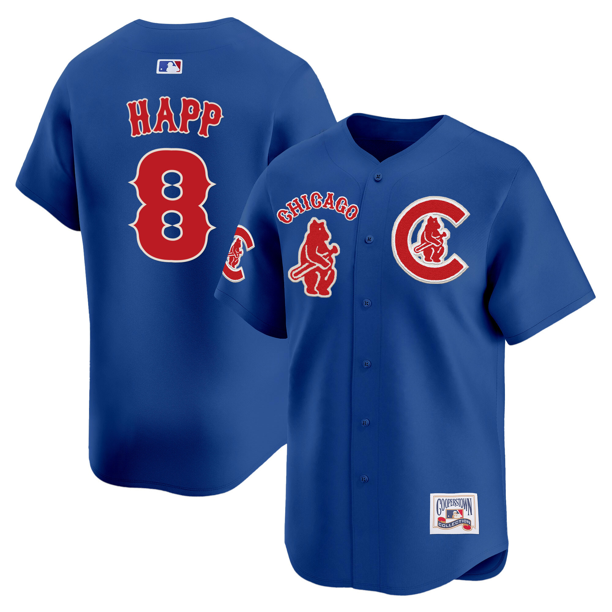 Ian Happ Men's Chicago Cubs Special Vapor Premier Limited V2 Royal Jersey - All Stitched