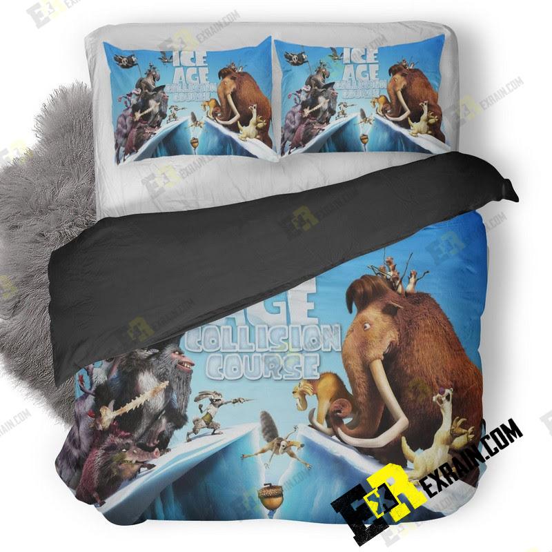 Ice Age Collision Course 3D Customized Duvet Cover Bedding Set