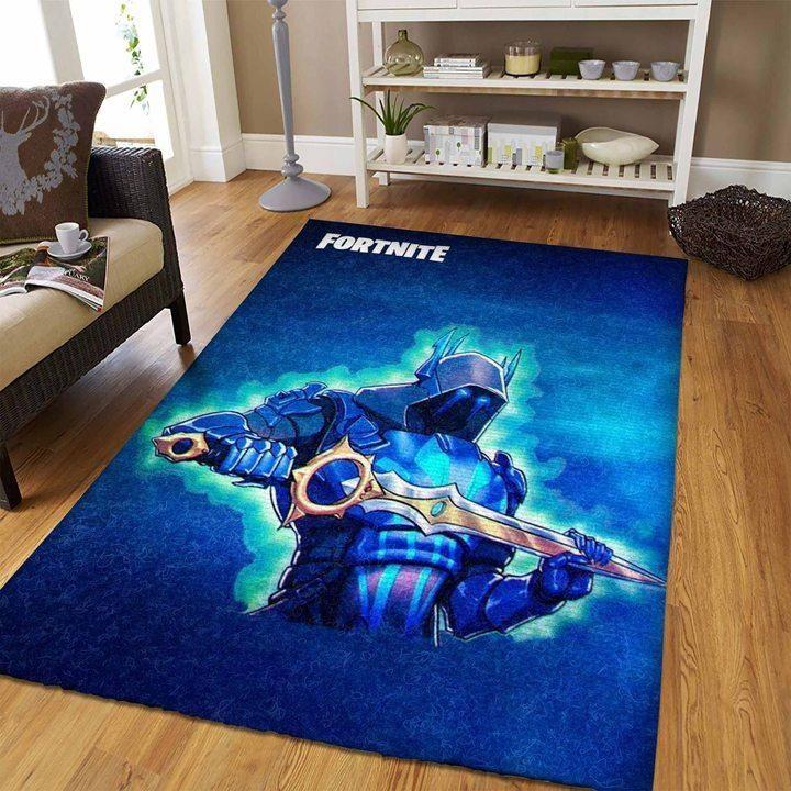 Ice King Of Fornite Rectangle Rug – Custom Size And Printing