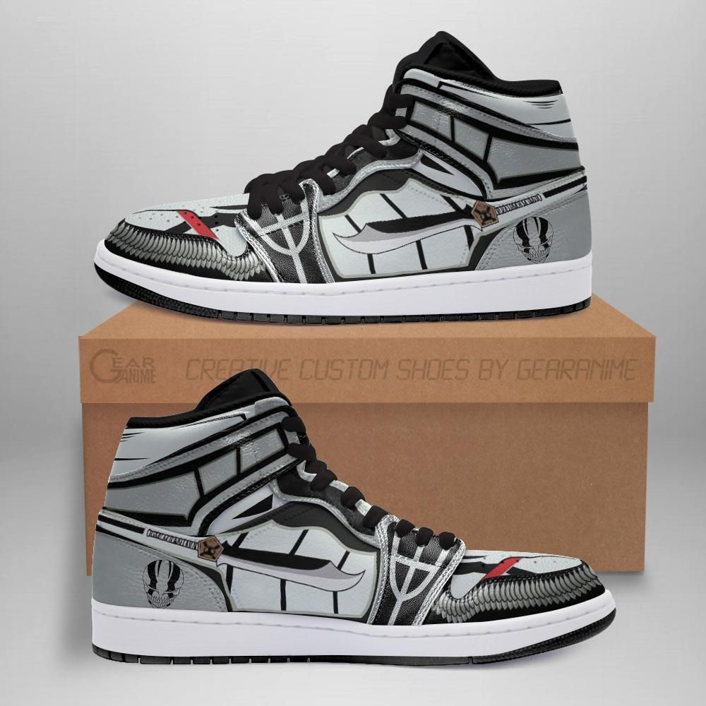 Ichigo Hollow Bleach Anime 5 High Top Air Jordan Sneaker, Air Jordan Hightop