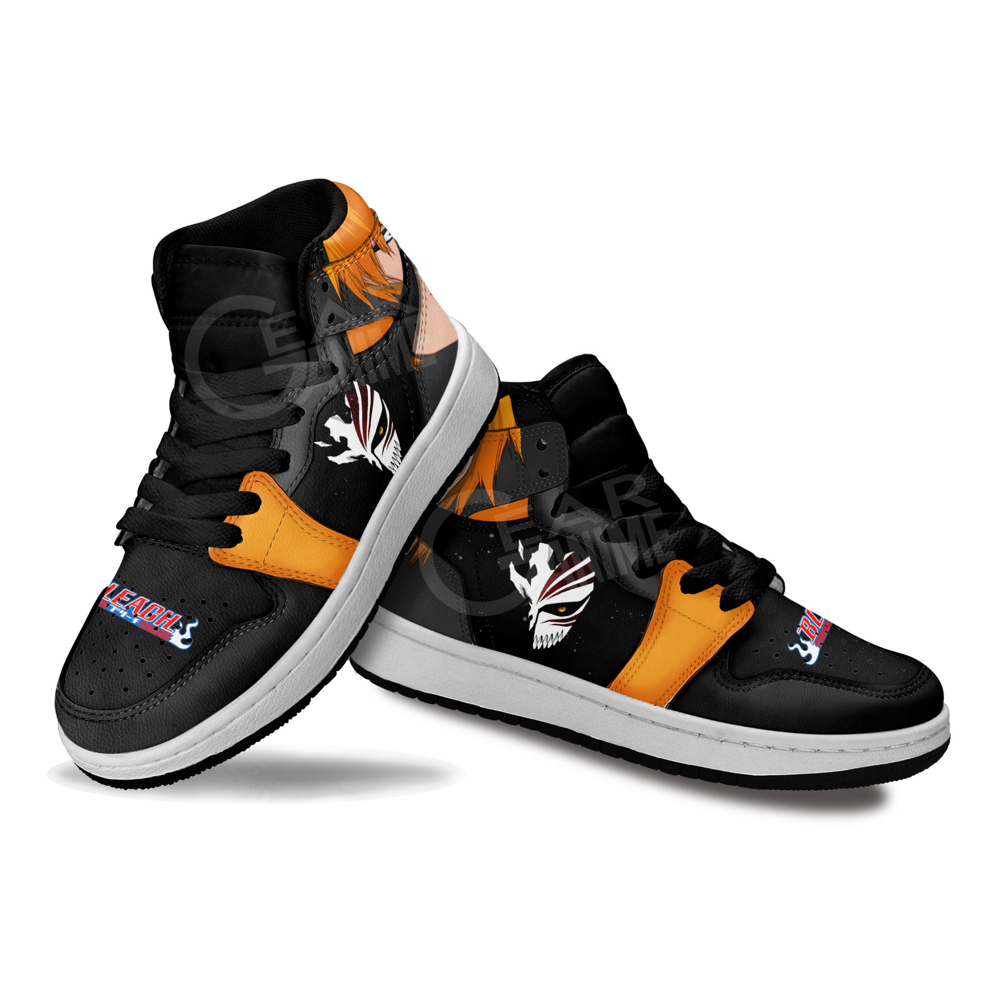 Ichigo Kurosaki Kids Sneakers Bleach Anime Kids Shoes