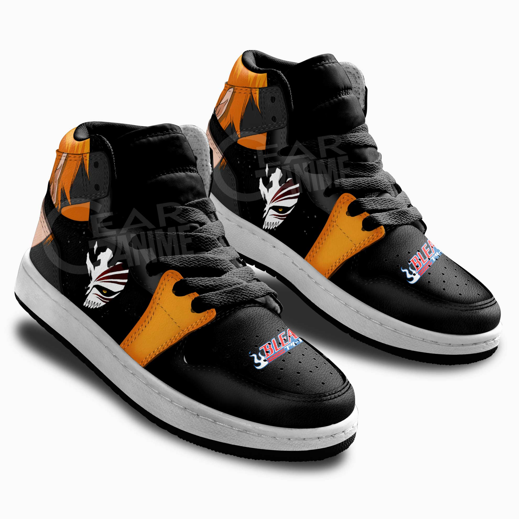 Ichigo Kurosaki Kids Sneakers Bleach Anime Kids Shoes