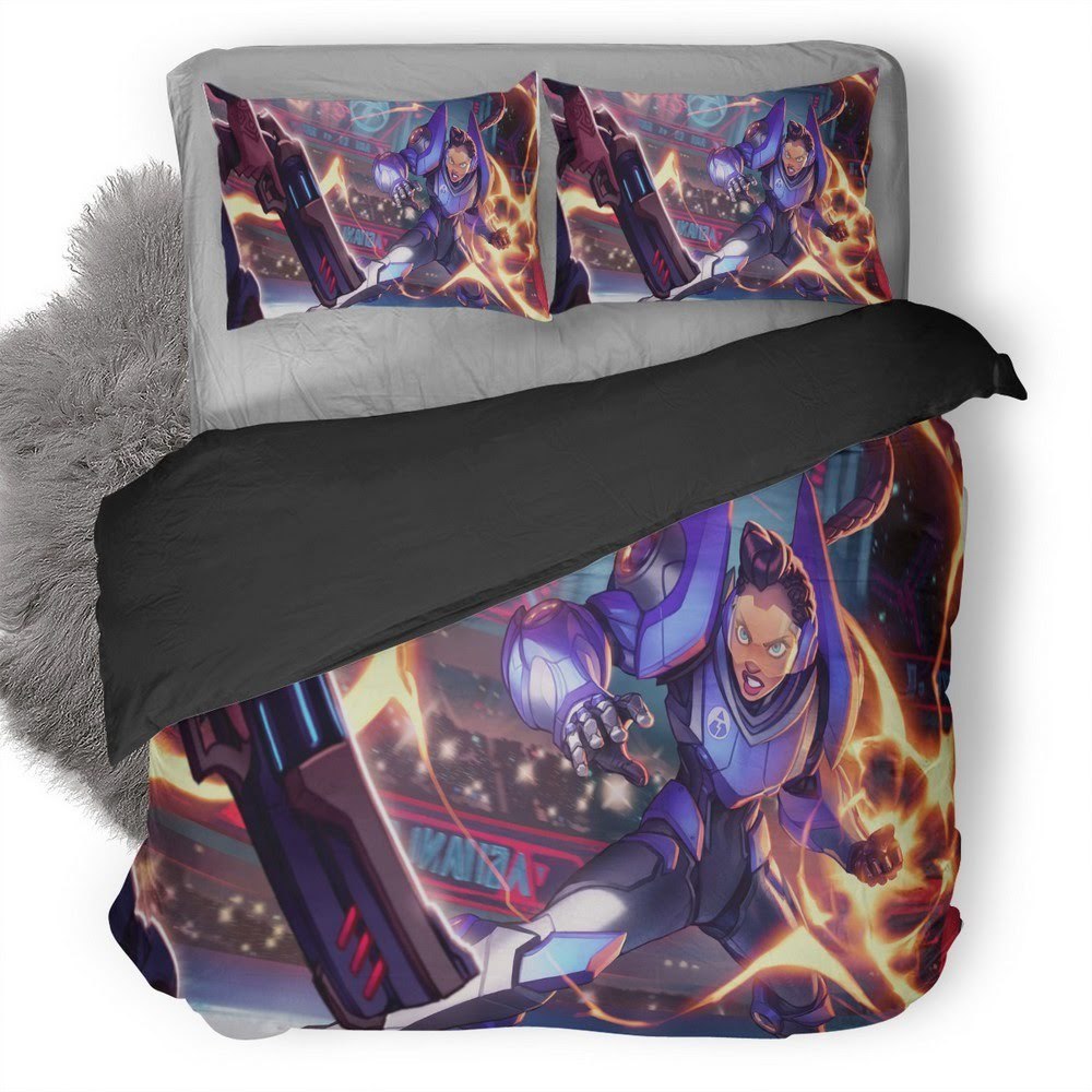 Icons Combat Arena Ashani 3D Customized Duvet Cover Bedding Set