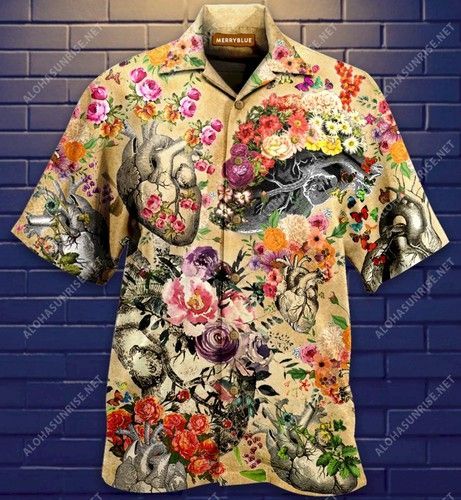 If Hearts Blossom In Spring Unisex Hawaiian Shirt