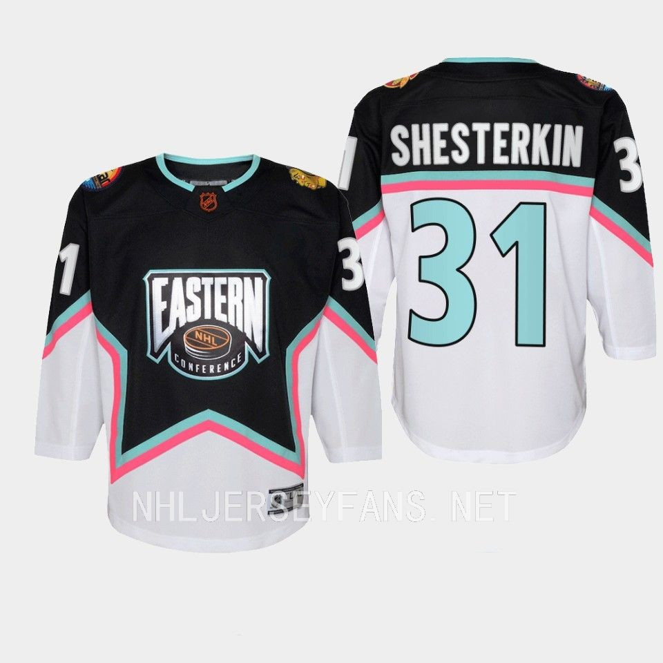 Igor Shesterkin 31 New York Rangers 2023 All-Star Game Stitched Jersey Black Equipment