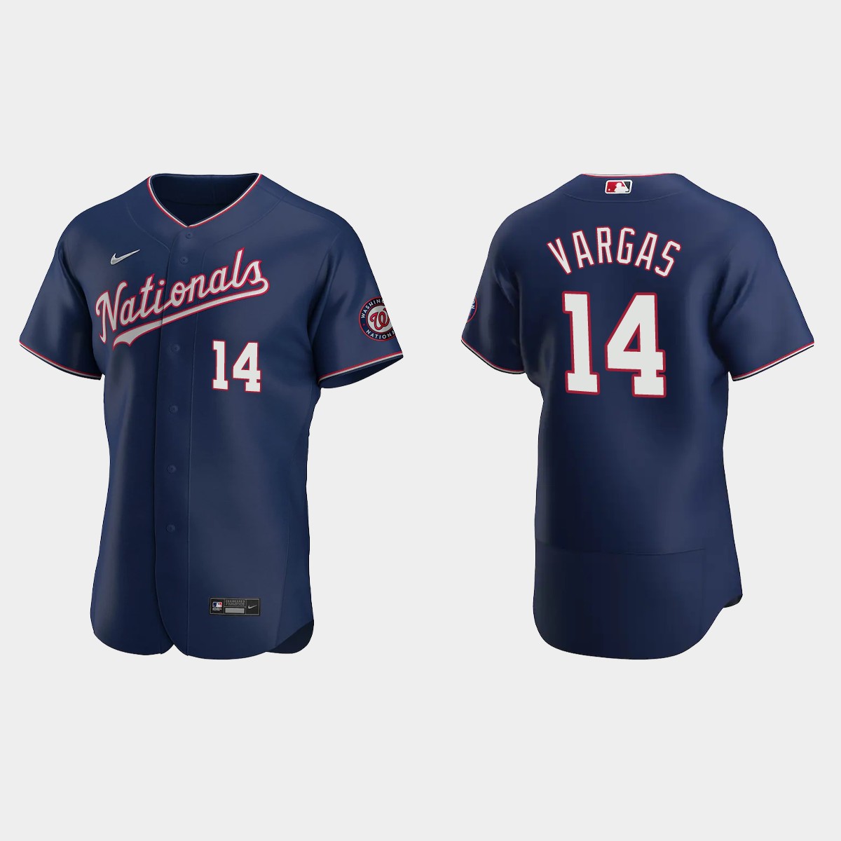 Ildemaro Vargas Washington Nationals Alternate Jersey - Navy