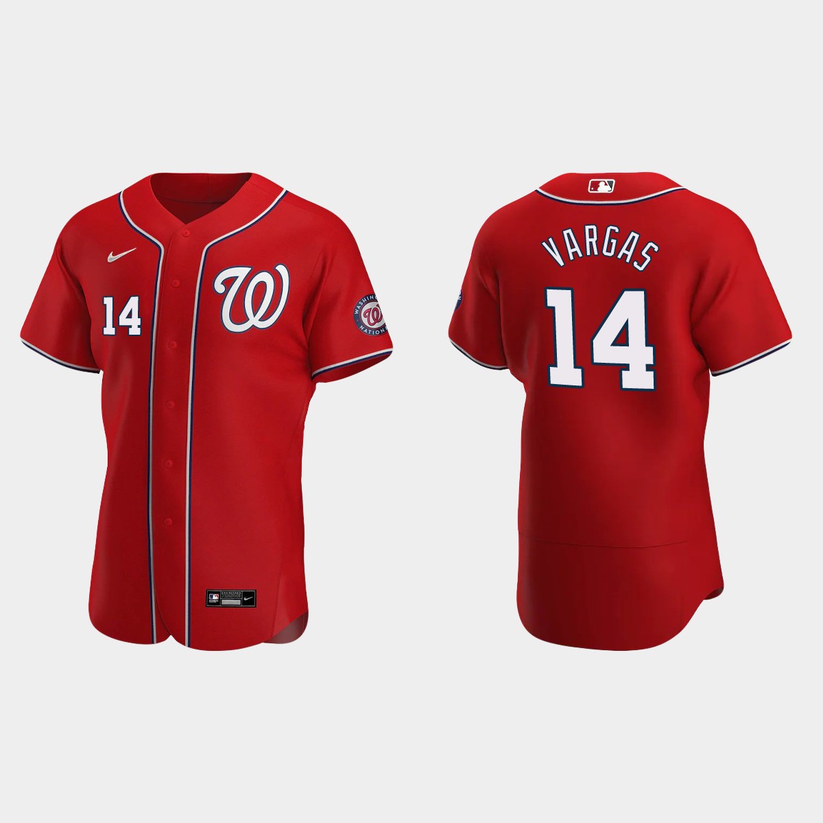 Ildemaro Vargas Washington Nationals Alternate Jersey - Red