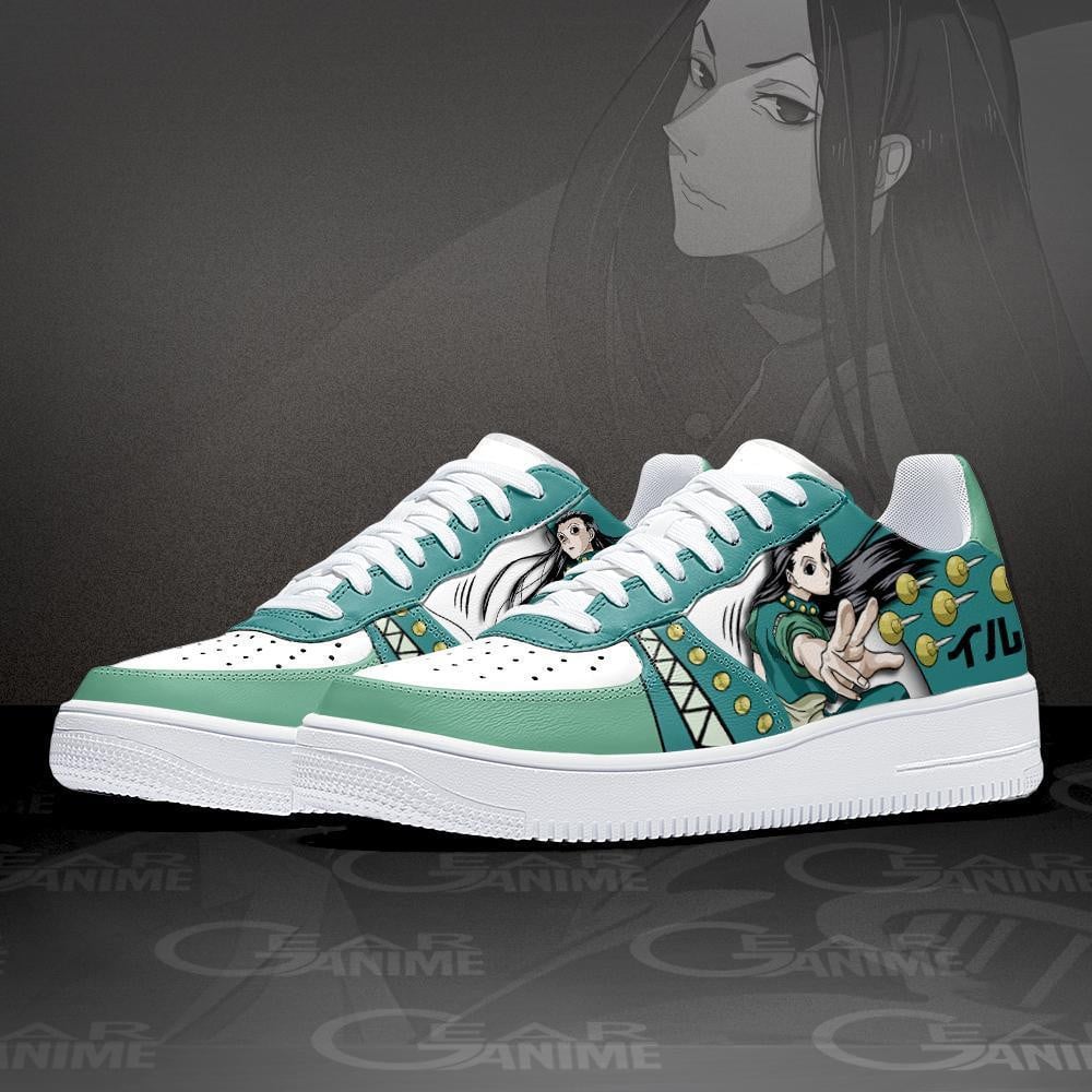 Illumi Zoldyck Air Sneakers Custom Hunter X Hunter Anime Shoes