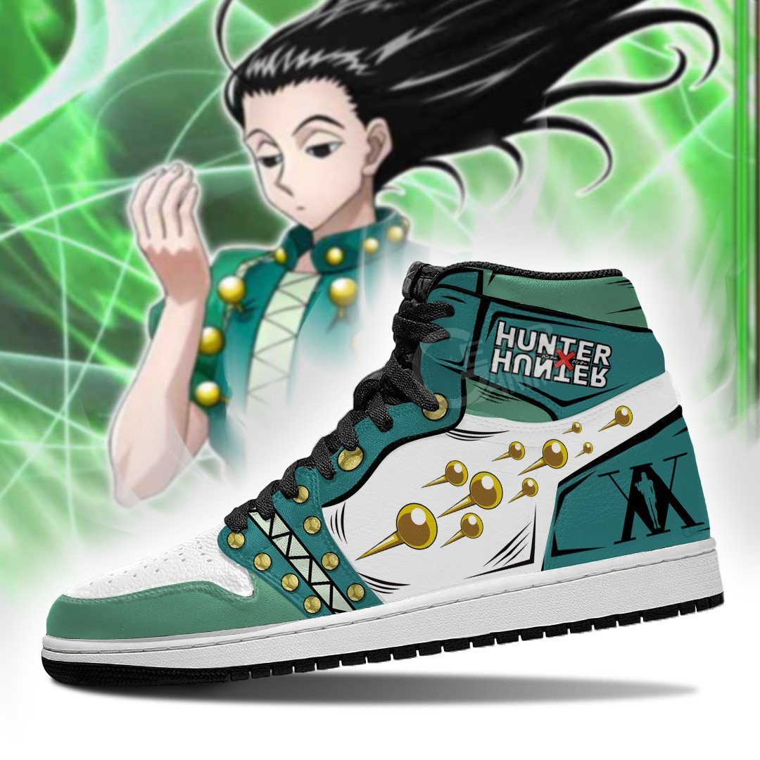 Illumi Zoldyck Hunter X Hunter JD1s Sneakers HxH Anime Shoes, Air Jordan Hightop