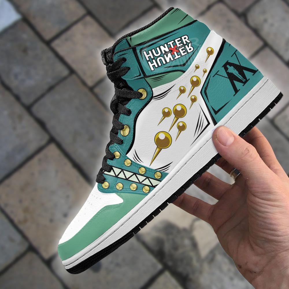 Illumi Zoldyck Hunter X Hunter JD1s Sneakers HxH Anime Shoes, Air Jordan Hightop