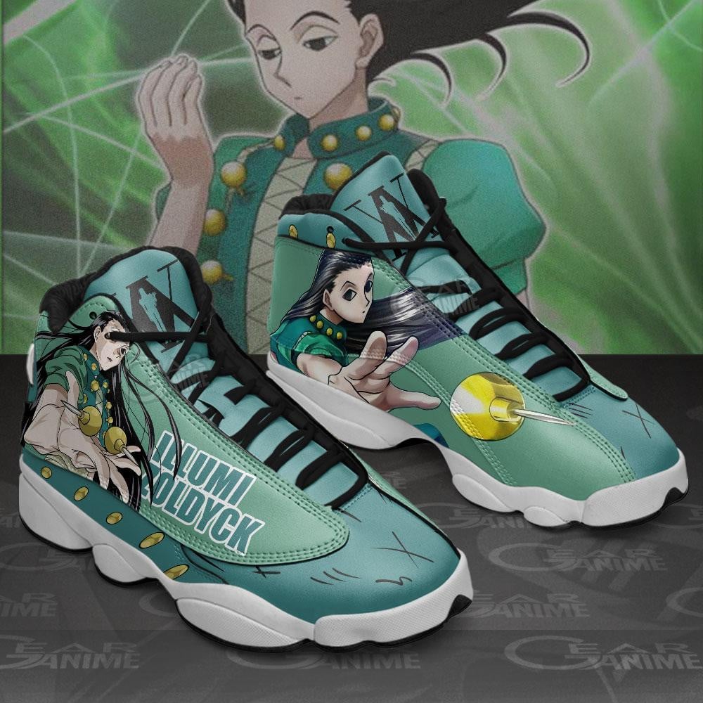 Illumi Zoldyck JD13 Sneakers Custom Anime Hunter X Hunter Shoes