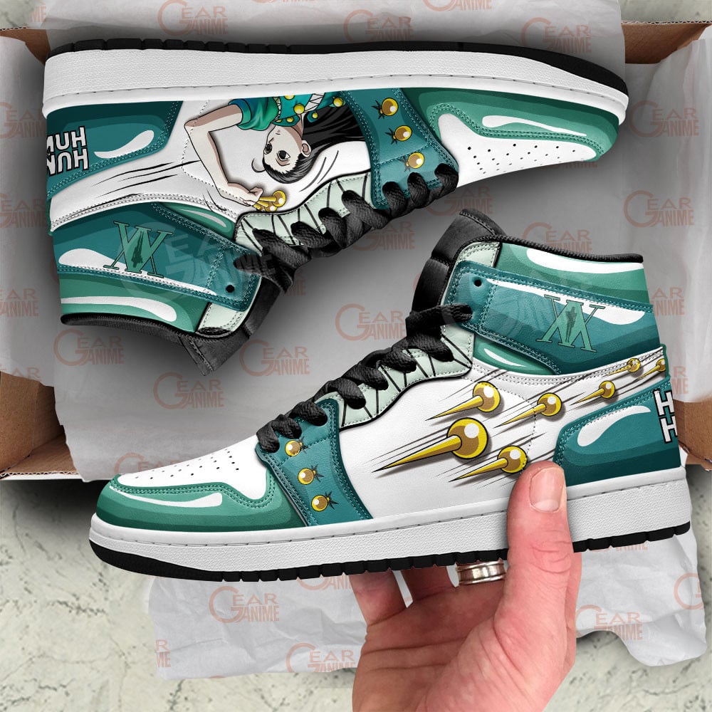 Illumi Zoldyck JD1s Sneakers Hunter X Hunter Anime Shoes, Air Jordan Hightop