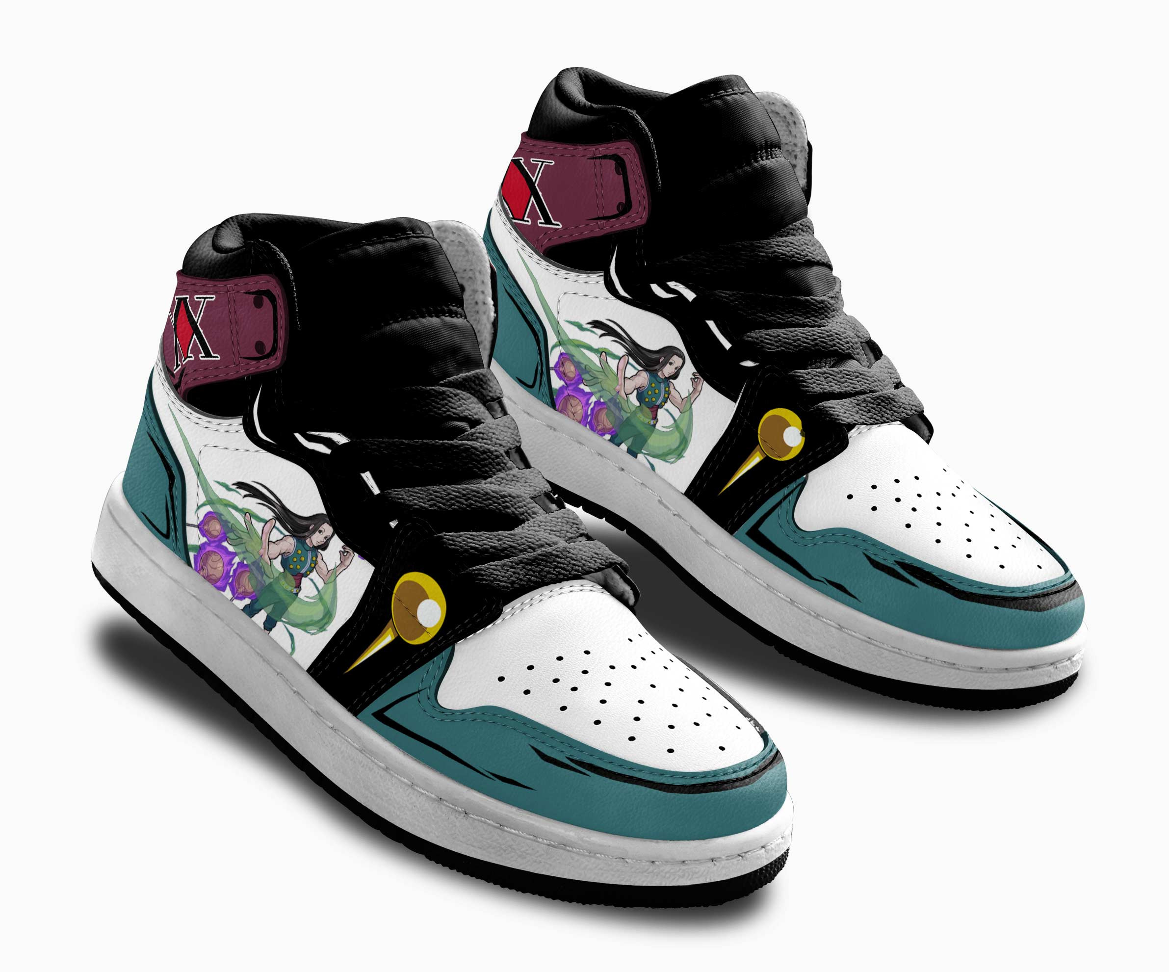 Illumi Zoldyck Kids Sneakers Custom Anime Hunter X Hunter Shoes For Kids
