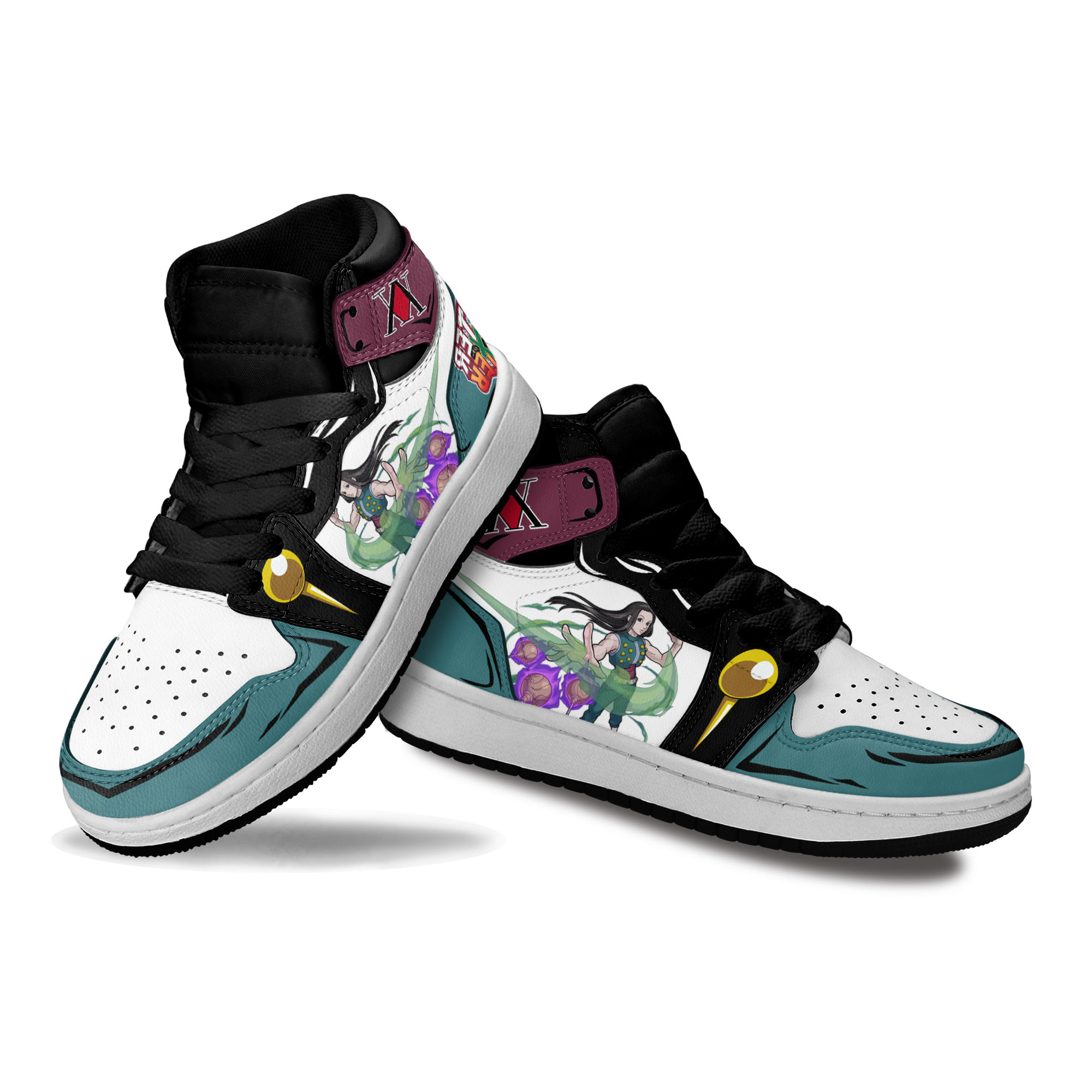 Illumi Zoldyck Kids Sneakers Custom Anime Hunter X Hunter Shoes For Kids