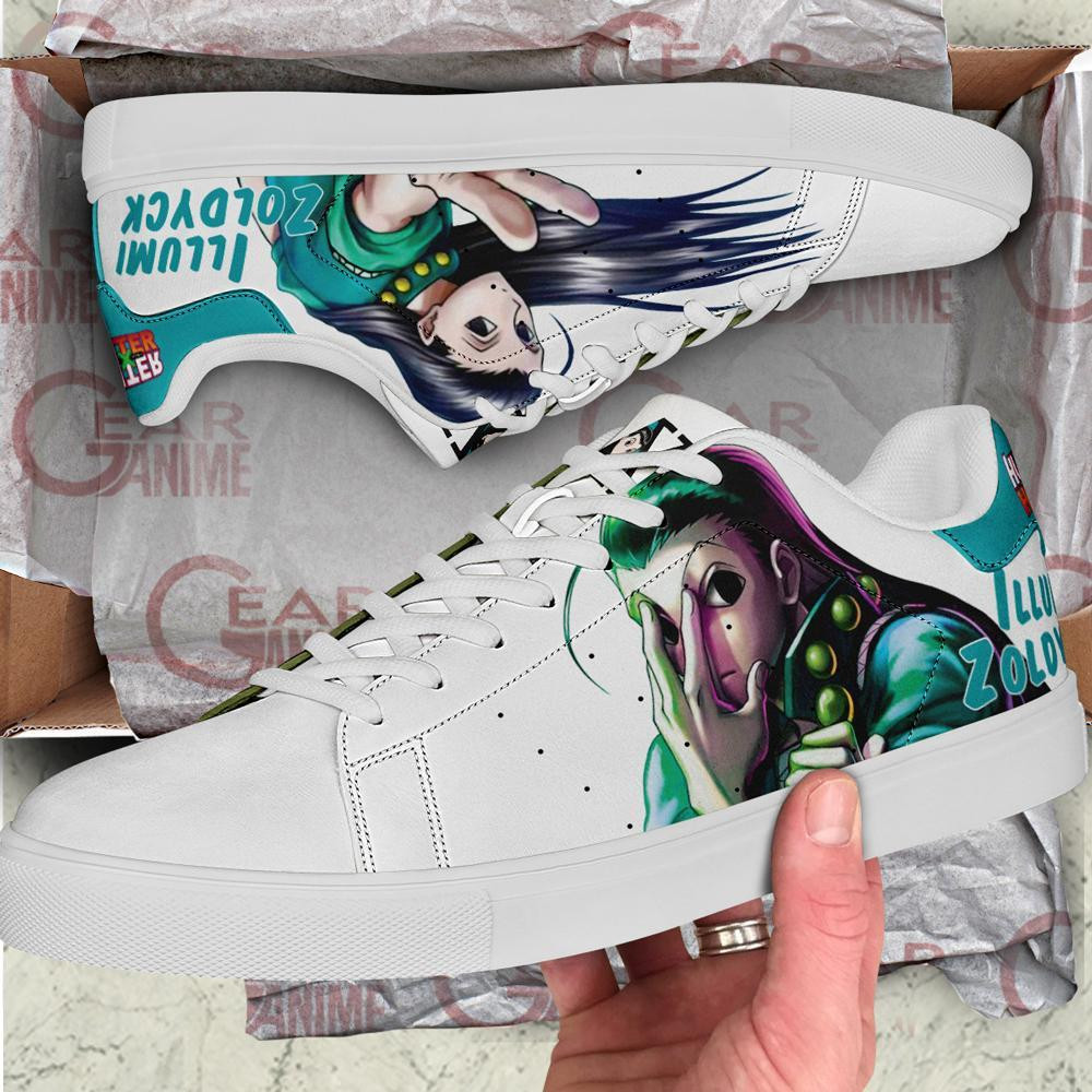 Illumi Zoldyck Skate Shoes Hunter X Hunter Anime Shoes