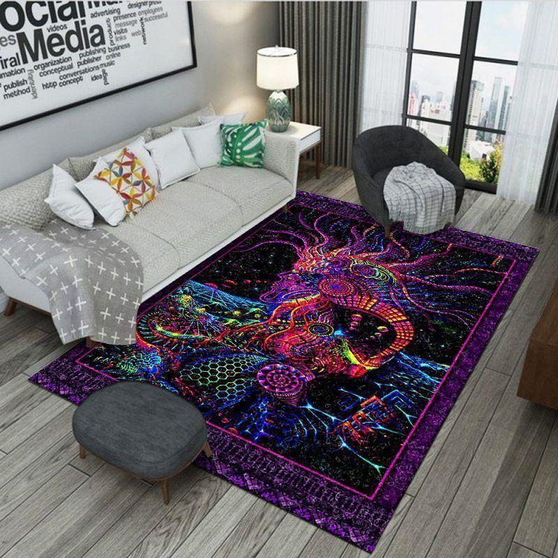 Illusion Rectangle Rug