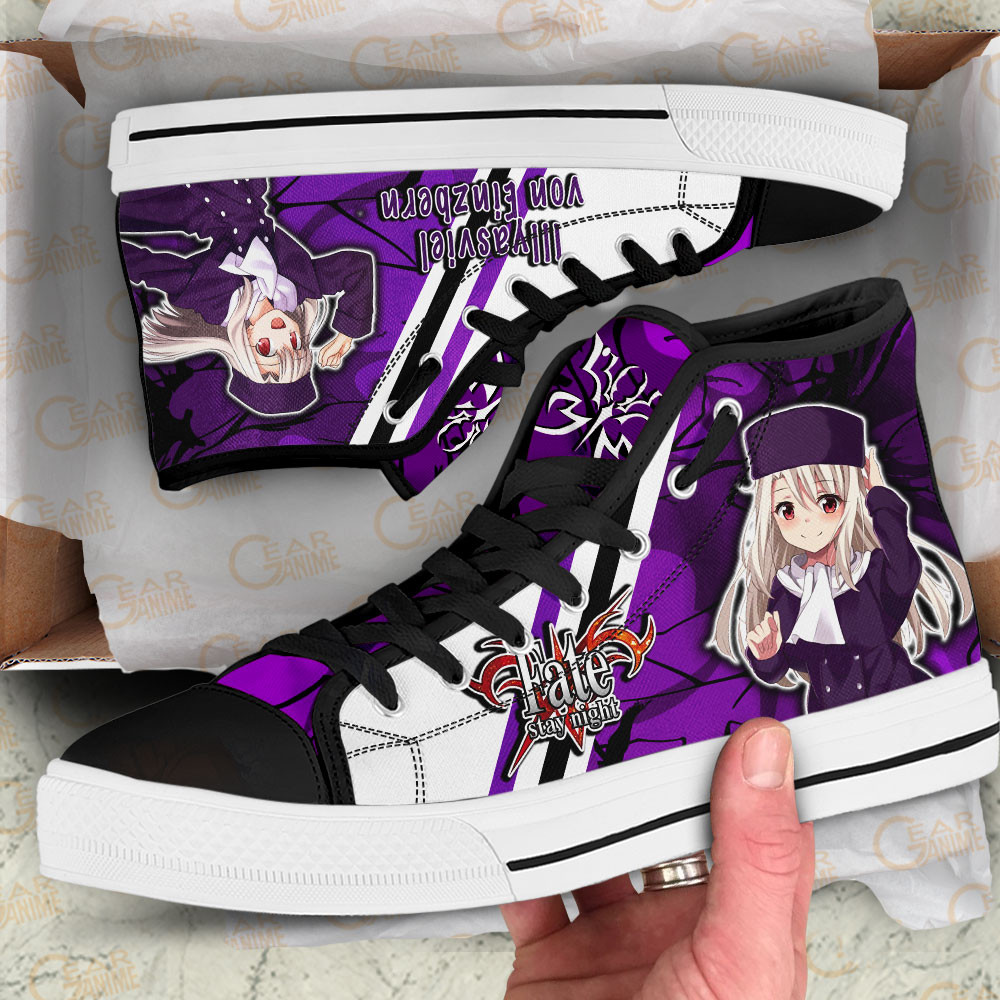 Illyasviel von Einzbern High Top Shoes Custom Fate Stay Night Sneakers