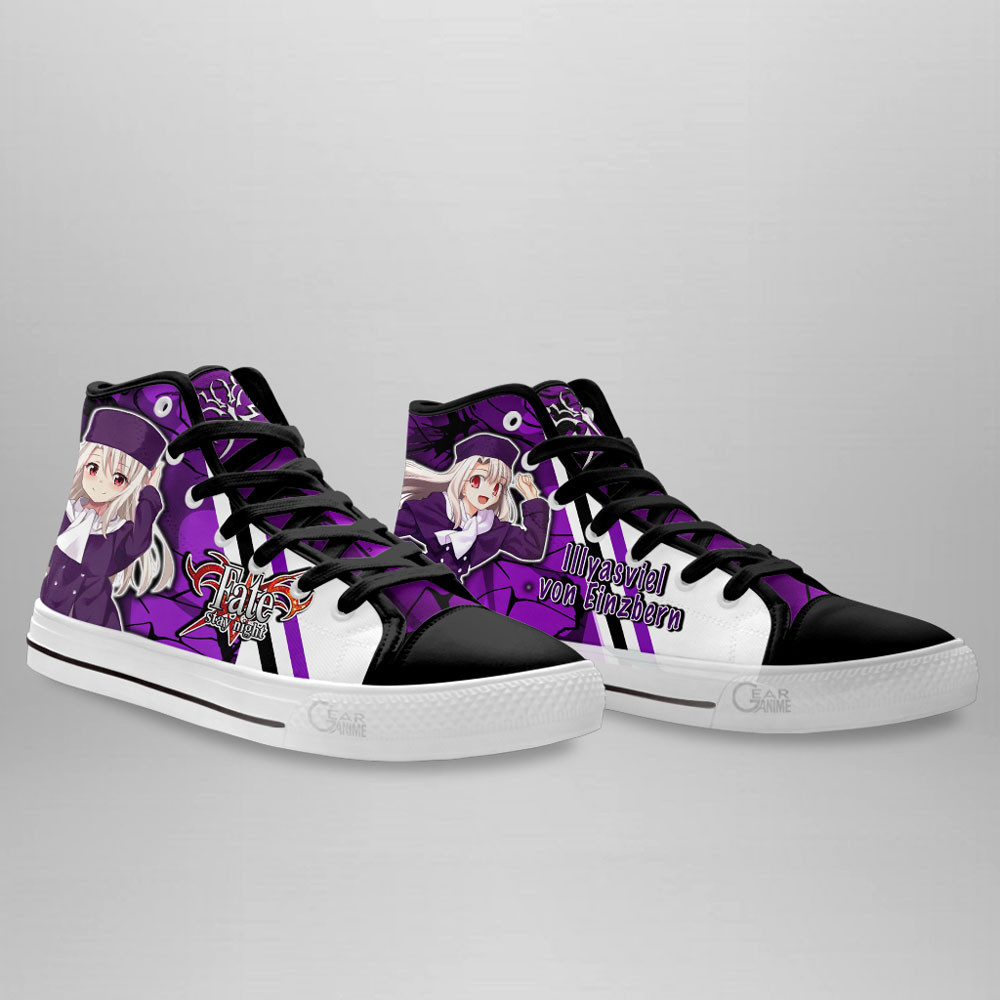 Illyasviel von Einzbern High Top Shoes Custom Fate Stay Night Sneakers