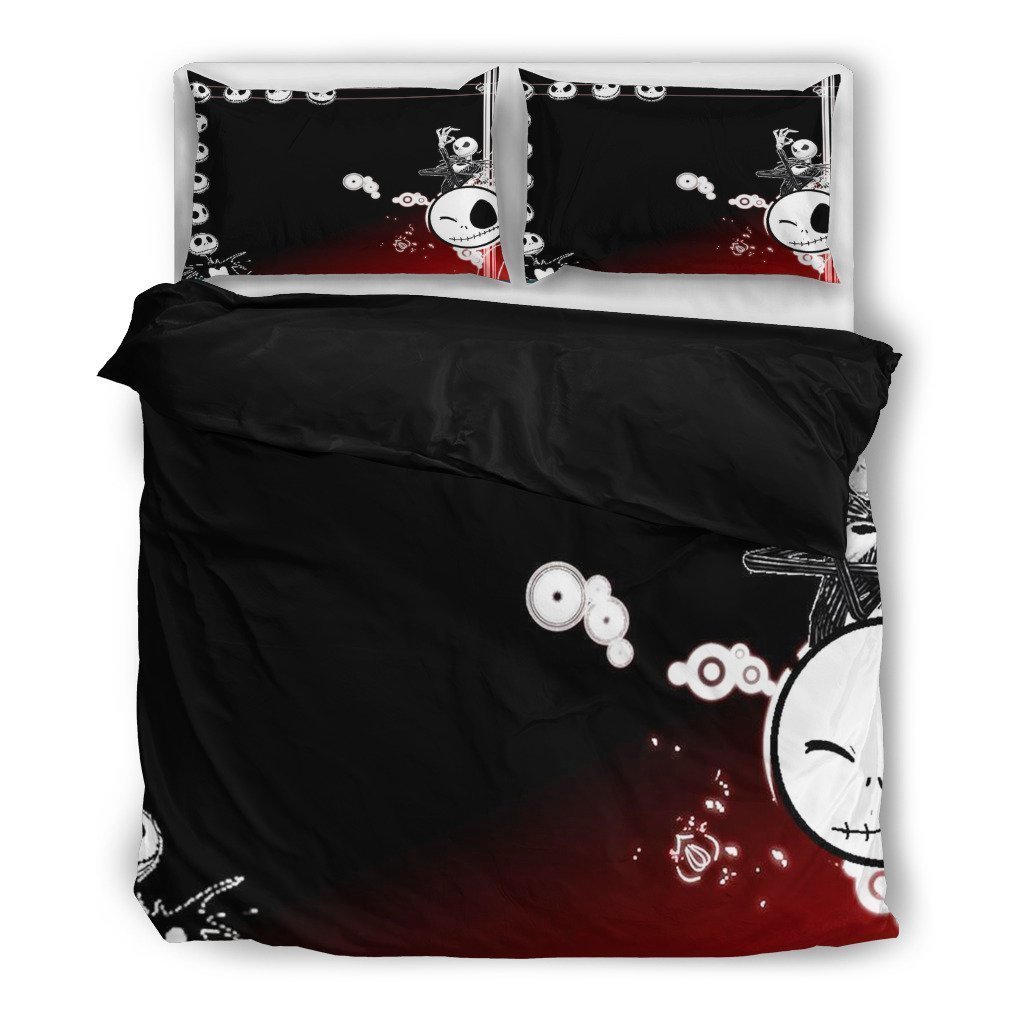 I’M Always Beside You Jack Skellington Duvet Cover Bedding Set