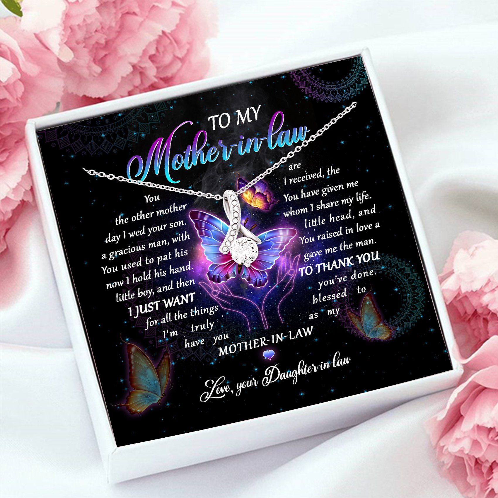 I’m truly blessed – Alluring Necklace – Gifts For Mother-in-law
