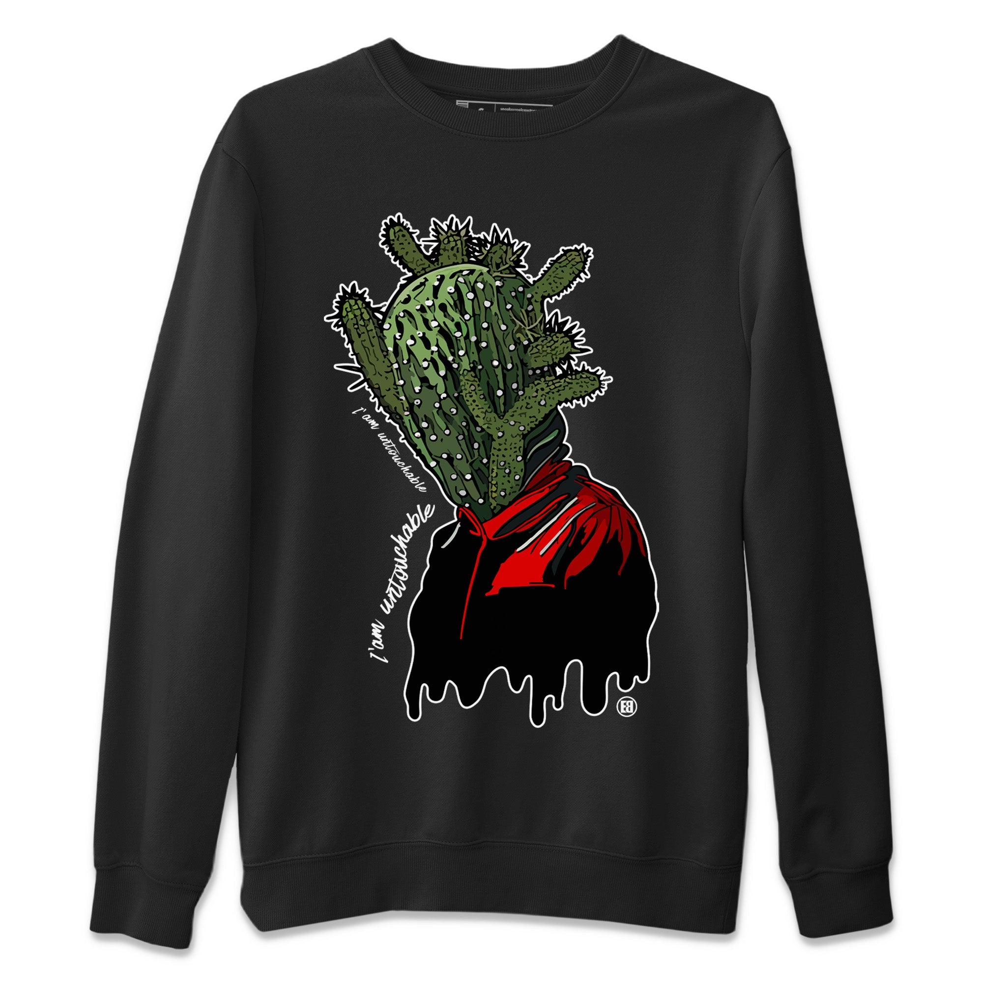 I’m Untouchable Unisex Sweater – Air Jordan 1 Travis Scott Olive, Sneakers Matching Sweater