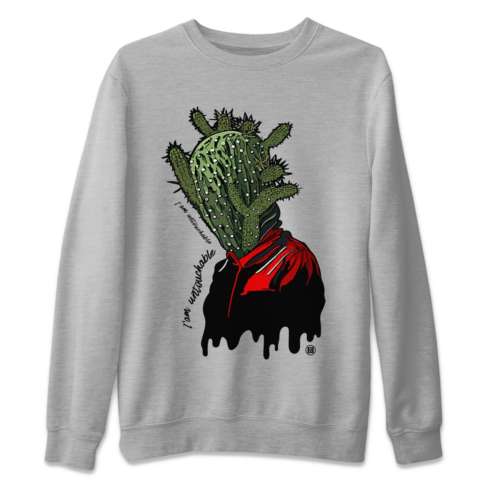 I’m Untouchable Unisex Sweater – Air Jordan 1 Travis Scott Olive, Sneakers Matching Sweater