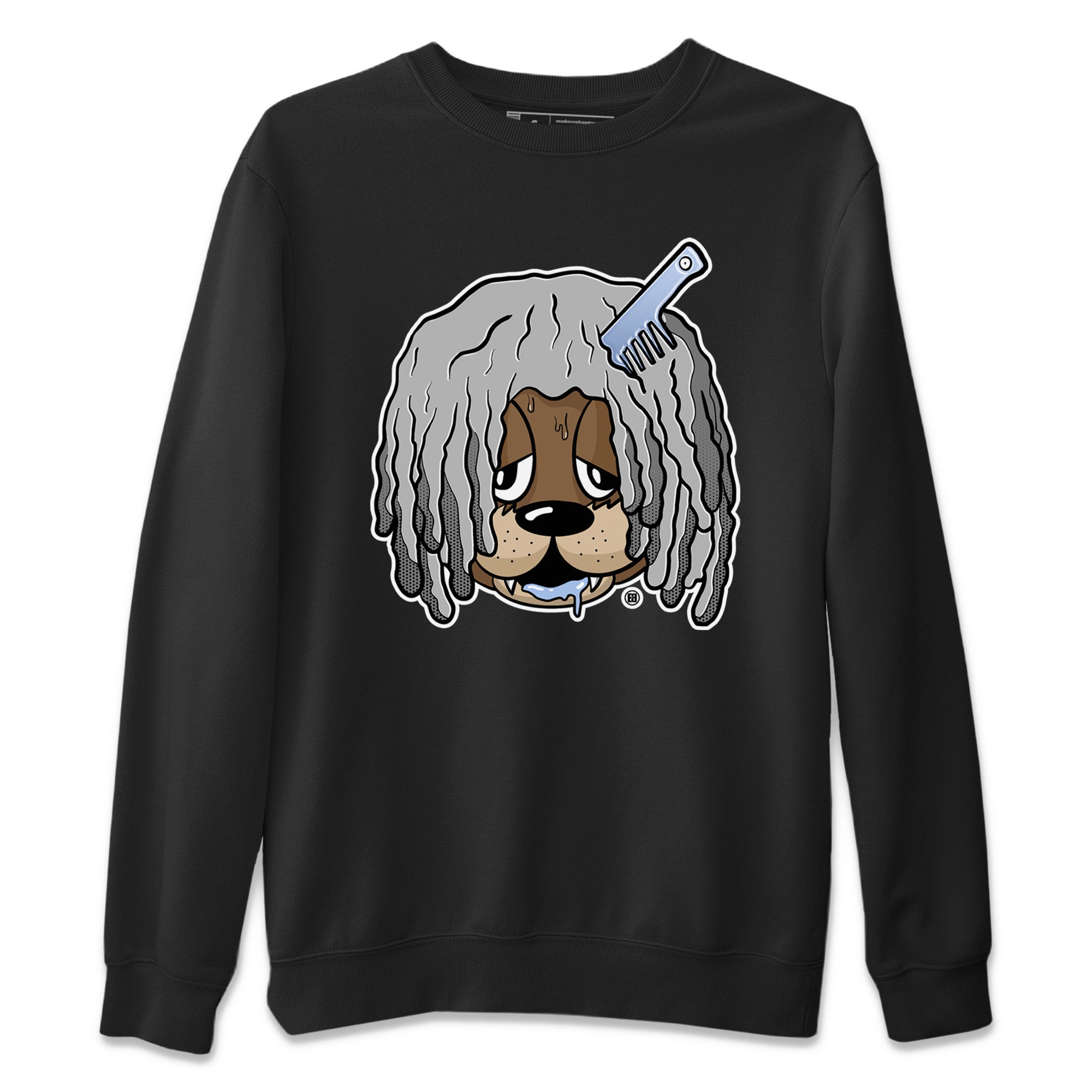 Impatient Bear Unisex Sweater – Air Jordan 11 White Cement, Sneakers Matching Sweater