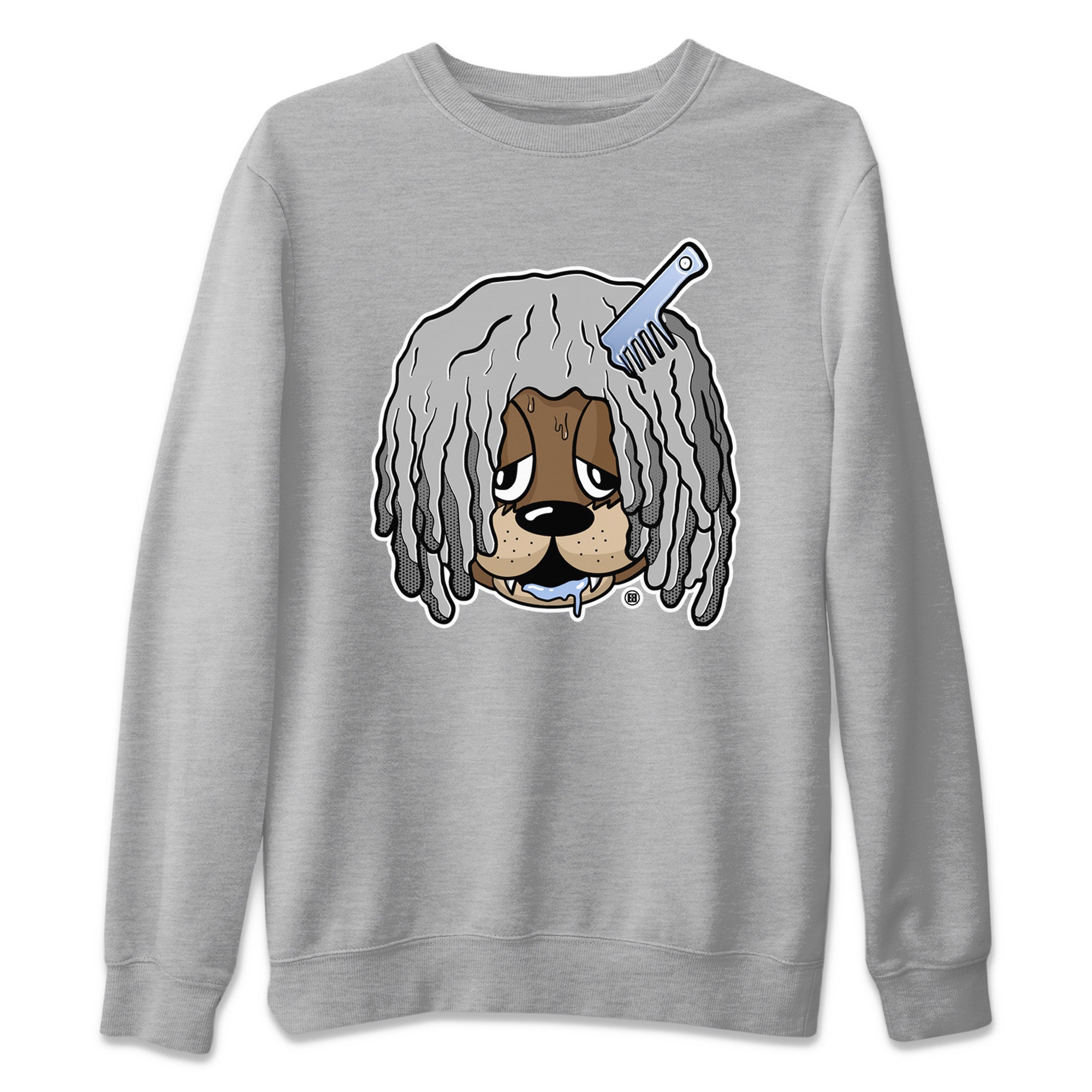 Impatient Bear Unisex Sweater – Air Jordan 11 White Cement, Sneakers Matching Sweater