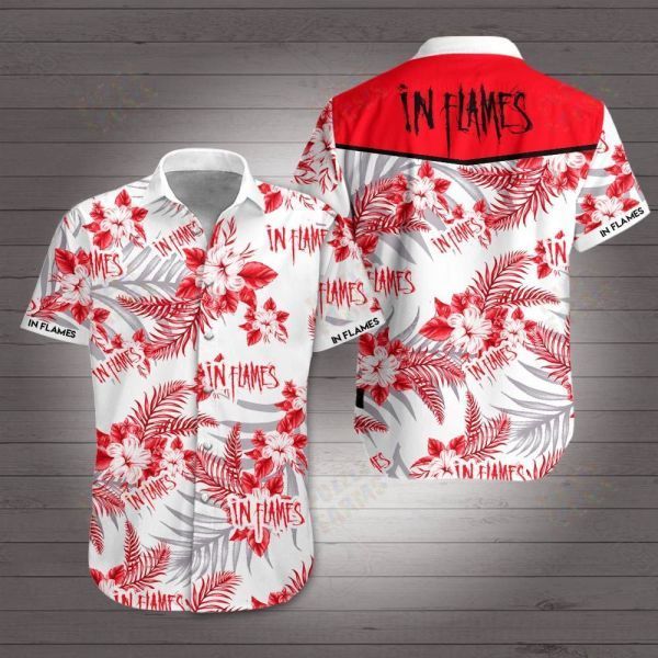 In Flames Hawaiian Shirt