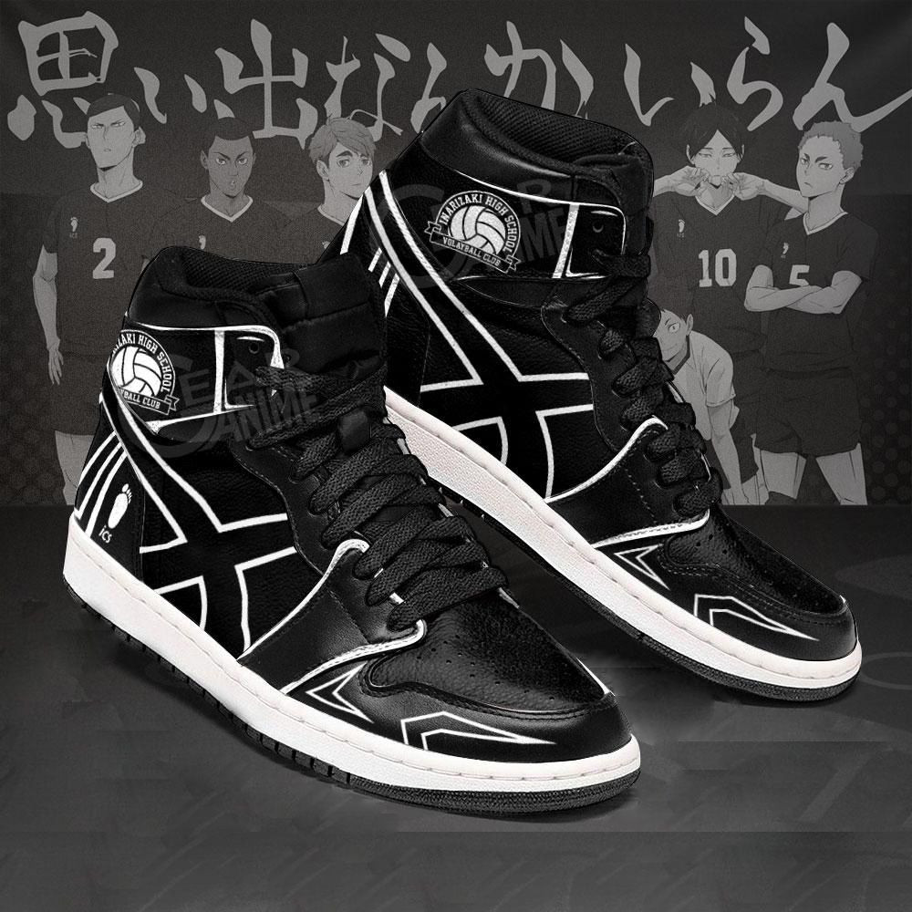 Inarizaki High Haikyuu Anime 1 High Top Air Jordan Sneaker, Air Jordan Hightop