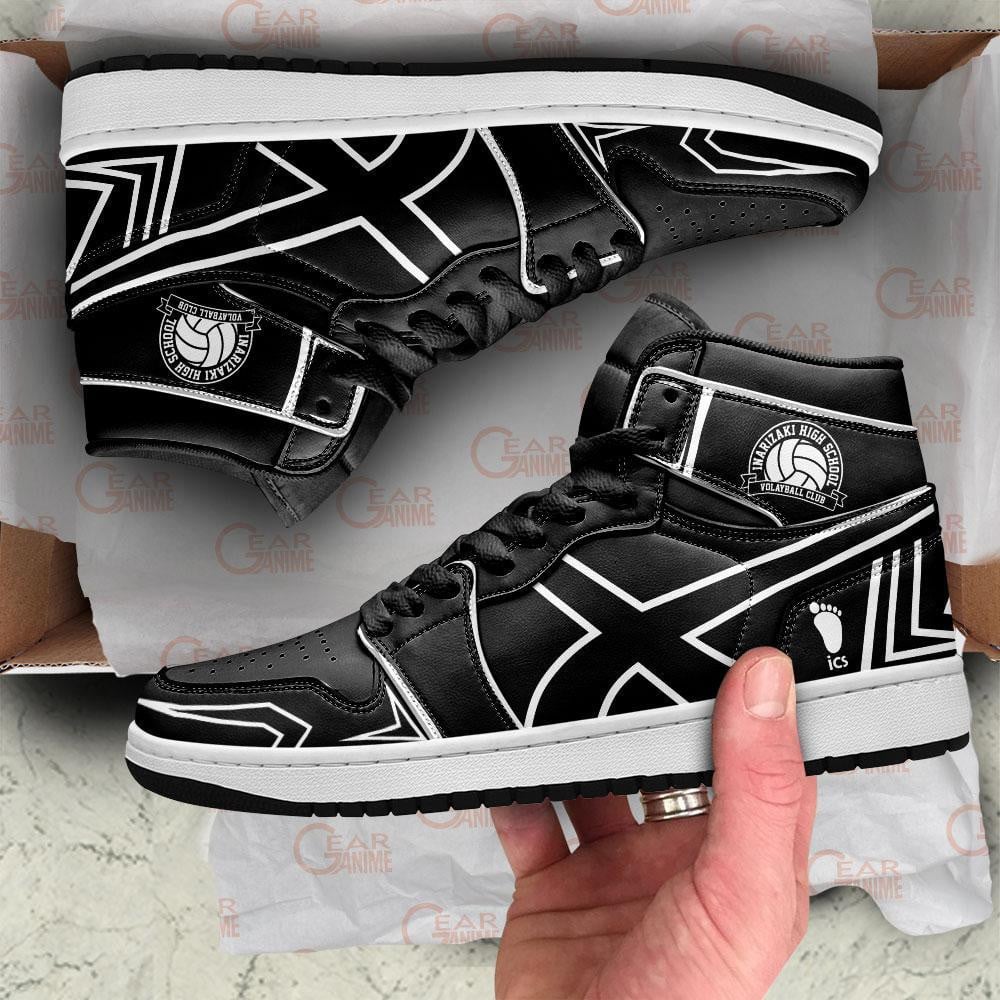 Inarizaki High JD1s Sneakers Haikyuu Anime Shoes, Air Jordan Hightop