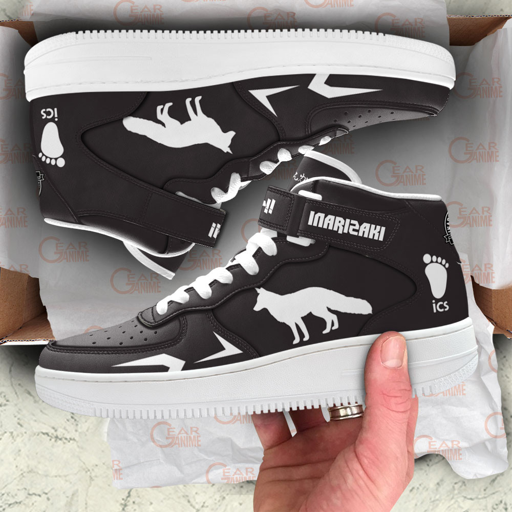 Inarizaki Sneakers Air Mid Custom Haikyuu Anime Shoes