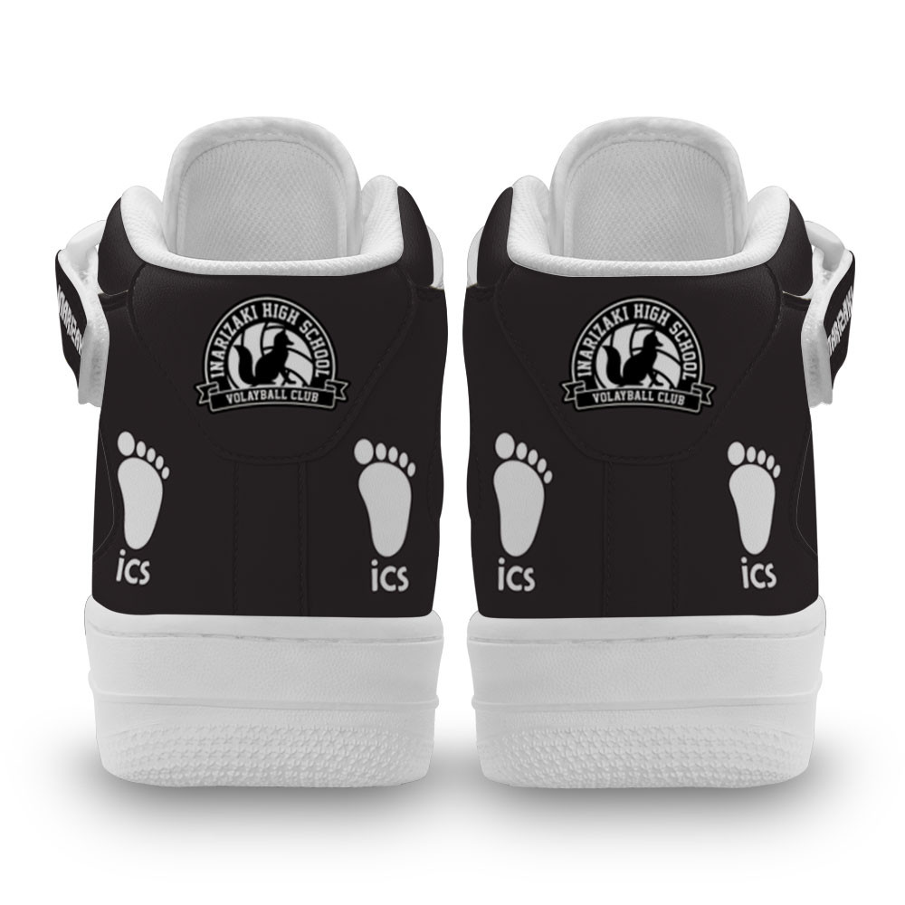 Inarizaki Sneakers Air Mid Custom Haikyuu Anime Shoes
