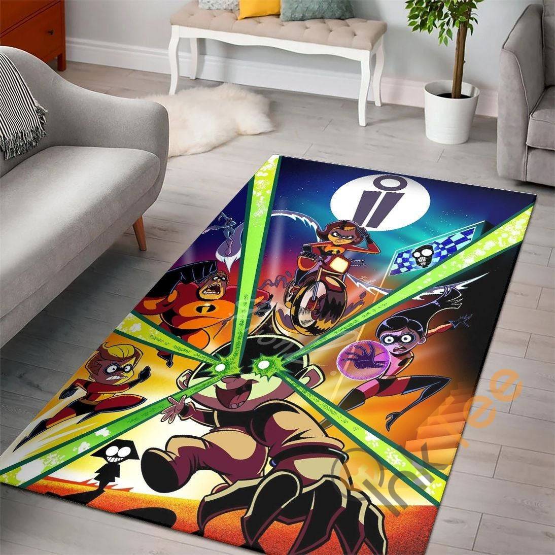 Incredible Disney Movies Bedroom Lover Comfortable Soft Floor Decor Rectangle Rug