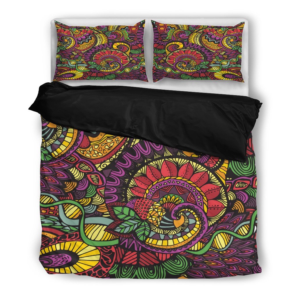 Indian Ethnic 3D Customized Duvet Cover Bedding Set